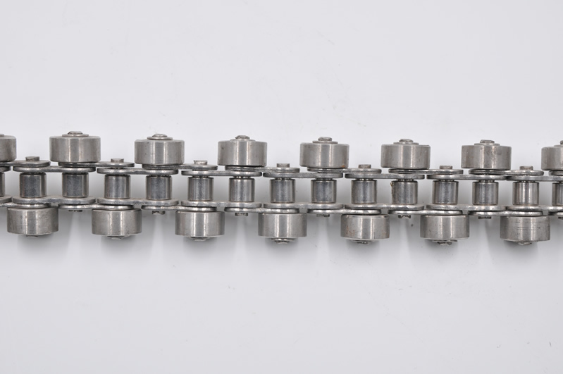 侧置，顶置滚轮链条