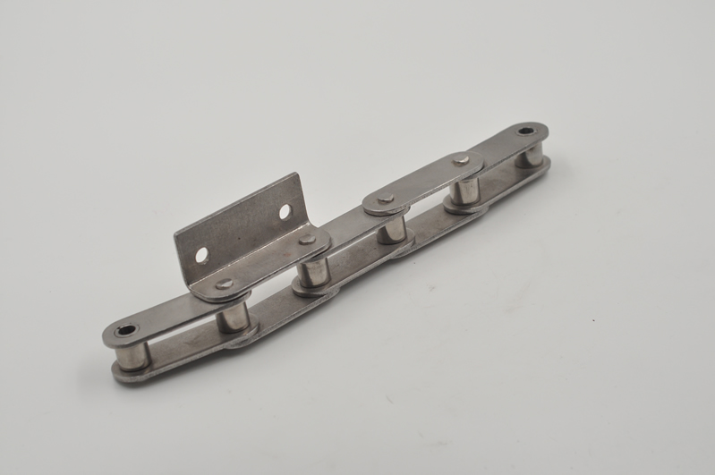 双节距小滚子带弯板